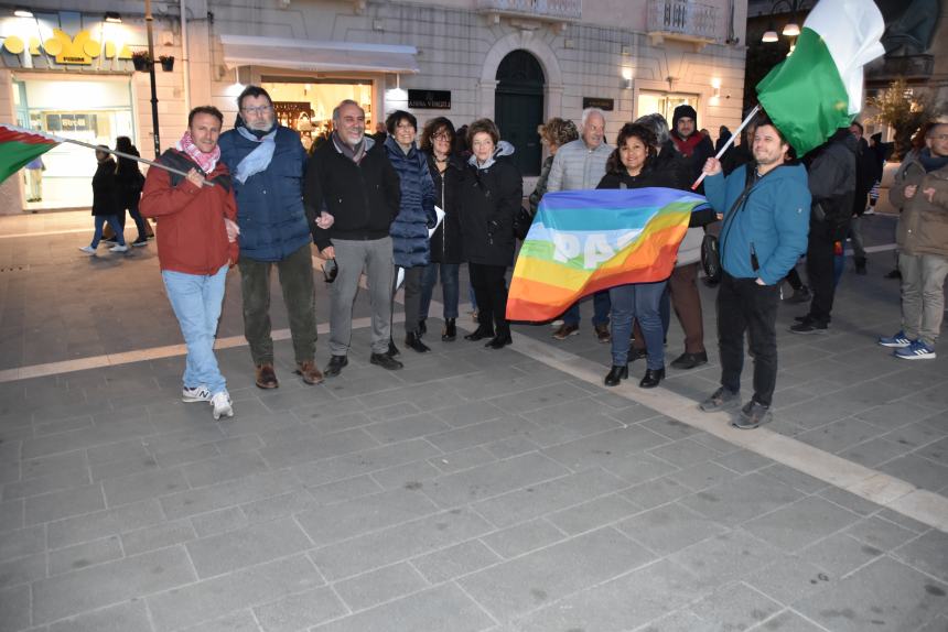 La manifestazione della Rete della Sinistra