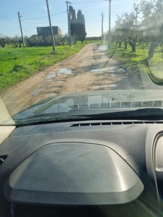 Strade interpoderali dissestate, l'altro "nodo" irrisolto del mondo agricolo