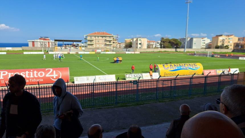 Un gol per tempo al Notaresco e il Termoli 1920 "virtualmente" entra in zona salvezza