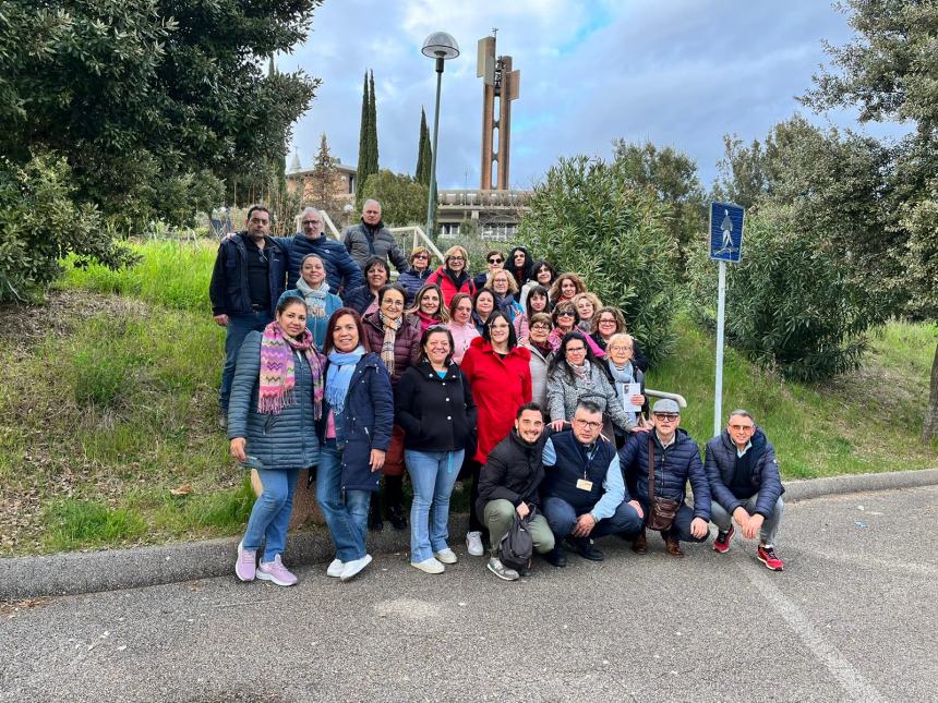 Pellegrini da Termoli al Santuario di Madre Speranza