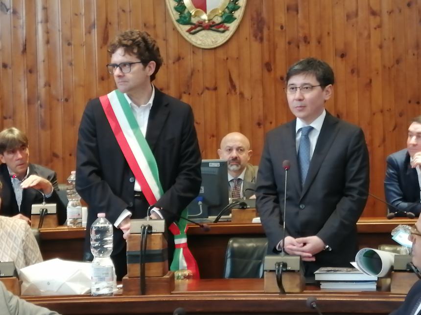 A Vasto l’ambasciatore dell’Uzbekistan: accolto da amministratori e studenti