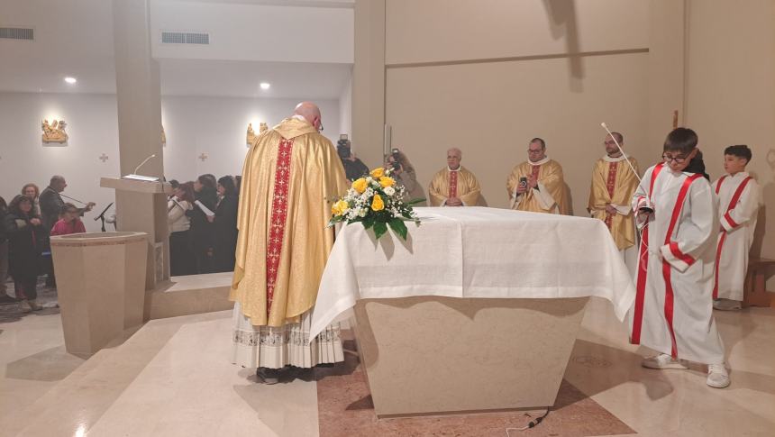 La benedizione di Papa Francesco per la riapertura della chiesa di San Rocco