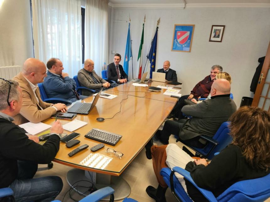 Delegazione Agcom ispeziona il Corecom Molise