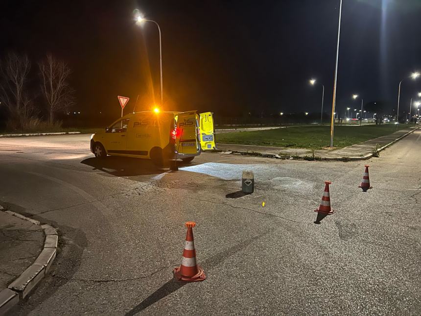 Scontro auto-tir, ferito un 63enne di San Salvo