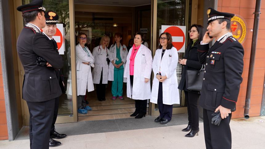 Scuola Allievi Carabinieri in visita alla Pediatria della Casa Sollievo della Sofferenza