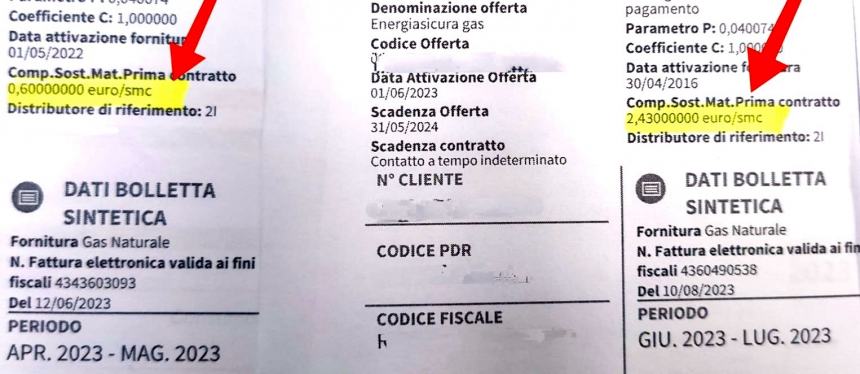 Bollette alle stelle dopo la voltura, la disavventura di una pensionata alla morte del marito