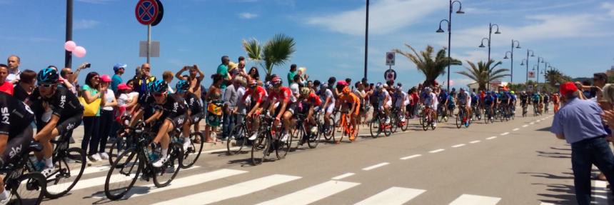 Il 15 maggio il Giro d’Italia passerà per il lungomare di Fossacesia