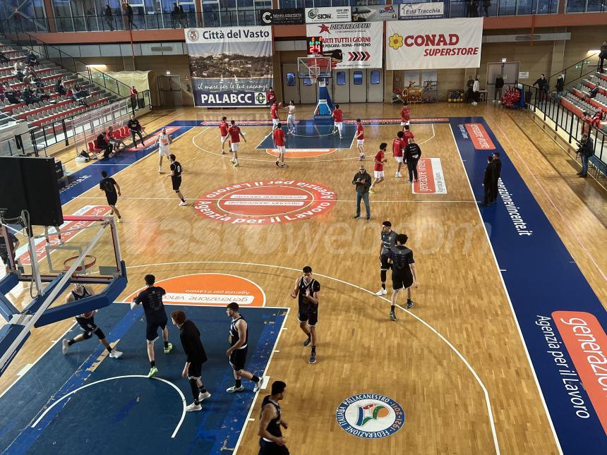 Vasto Basket vittoria da grande: il derby è biancorosso