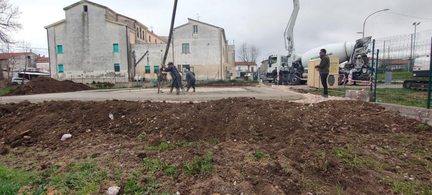 A Scerni iniziati i lavori per il centro dedicato alle attività sociali 