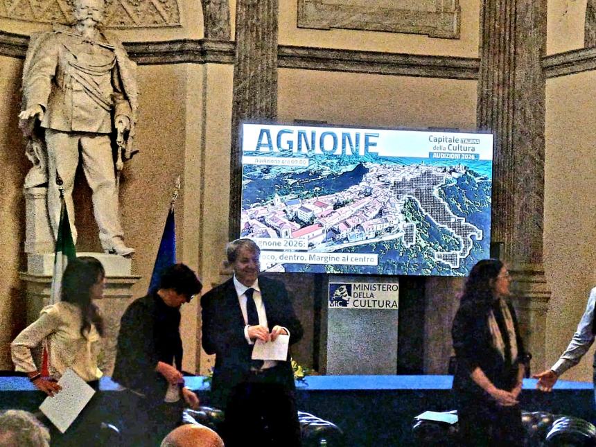 «Con Agnone Capitale italiana 2026 puntiamo alla cultura e al turismo»