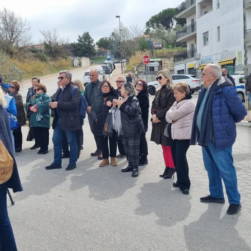 A Larino una stele per ricordare le vittime del Covid-19