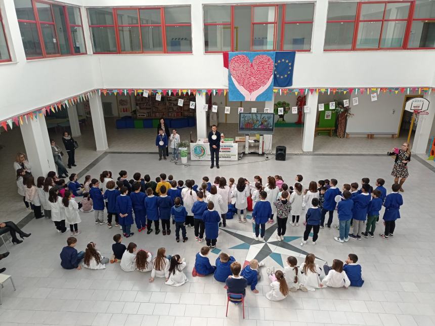 A Vasto nella scuola Spataro riflessioni sulla Pace e sulla Pasqua con canti e poesie