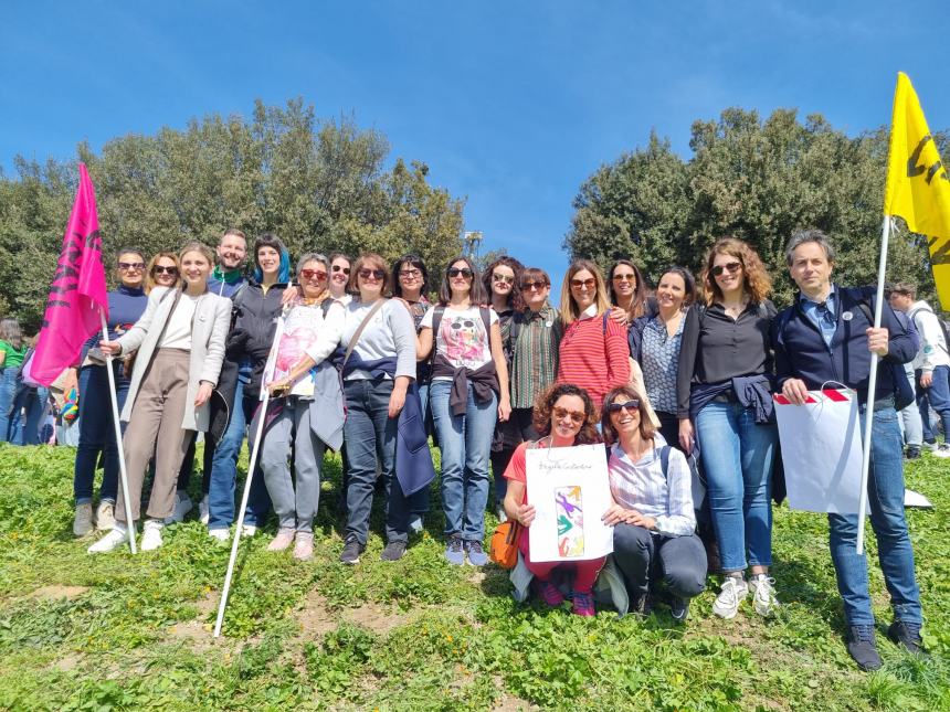 Oltre 200 studenti vastesi al corteo di Libera a Roma contro le mafie