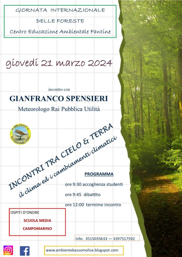 Clima, foreste e ambiente: a Campomarino la natura al centro del "villaggio"