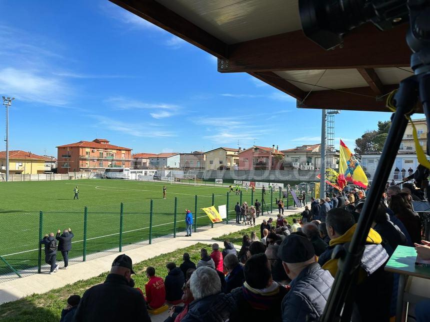 Obiettivo salvezza rinviato: un ottimo Casalbordino fermato dal Giulianova