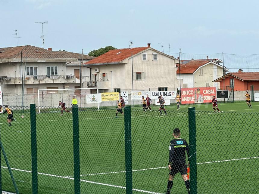 Per il Casalbordino tante occasioni ma solo un punto: 1-1 con lo Spoltore