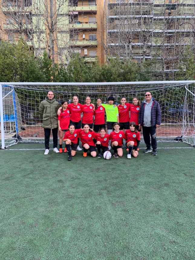 Finali provinciali calciotto: trionfano le ragazze delle Paolucci