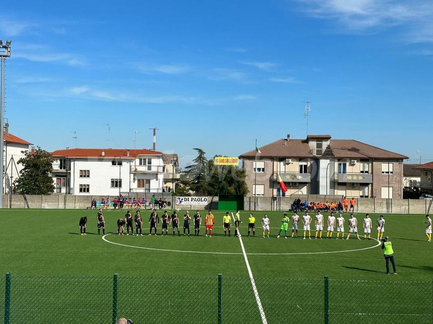 Obiettivo salvezza rinviato: un ottimo Casalbordino fermato dal Giulianova