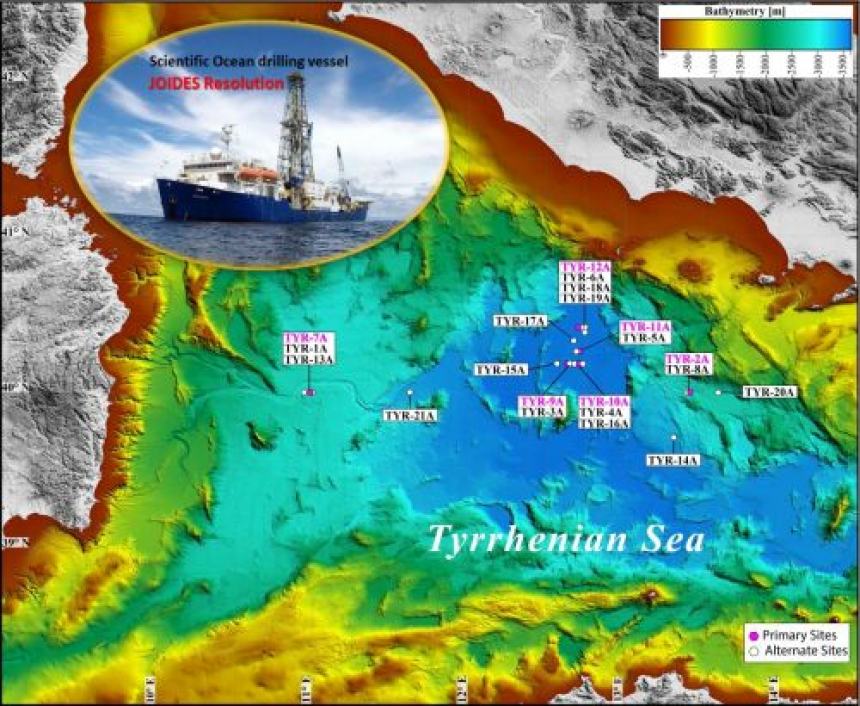 Gli alunni di Montenero in visita virtuale sulla nave oceanografica "Joides Resolution”