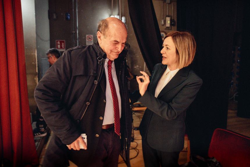 Pierluigi Bersani per Paola Cianci: "Persona competente, testa e cuore nelle battaglie che fa"