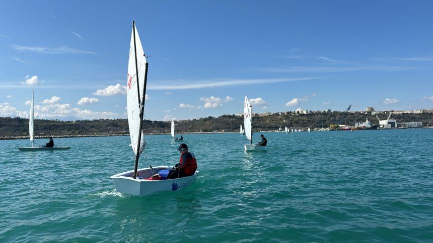 Optimist e laser, al via l'attività degli equipaggi del circolo vela Termoli