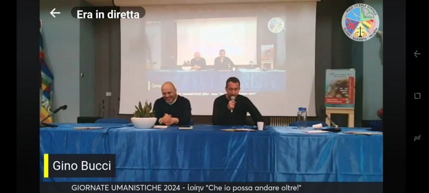 "L'Abruzzese Fuori Sede" Gino Bucci per l'ultima delle Giornate Umanistiche del Pantini-Pudente