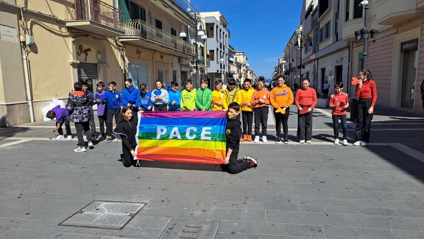 Flash mob per la pace