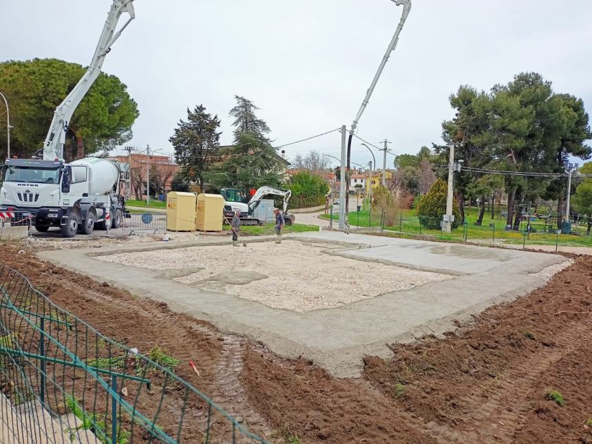 A Scerni iniziati i lavori per il centro dedicato alle attività sociali 