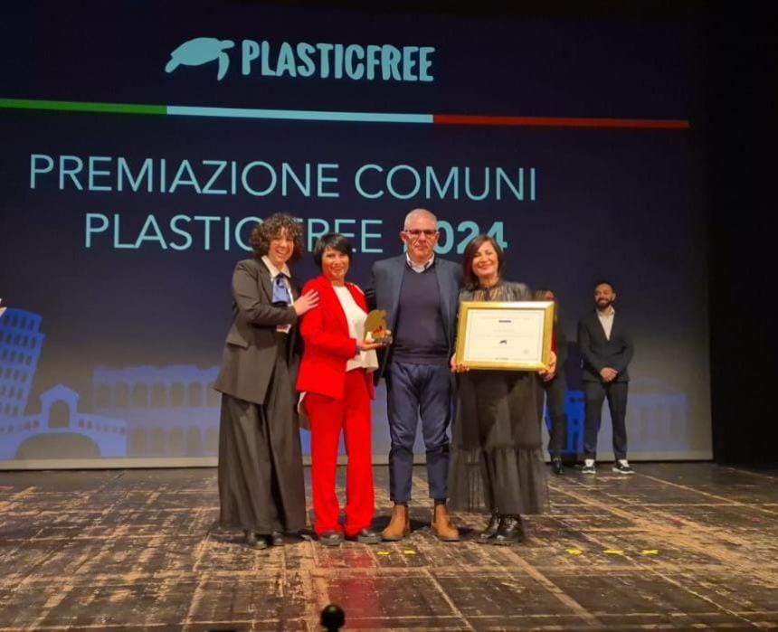 A San Salvo il premio nazionale dei “Comuni Plastic Free 2024”