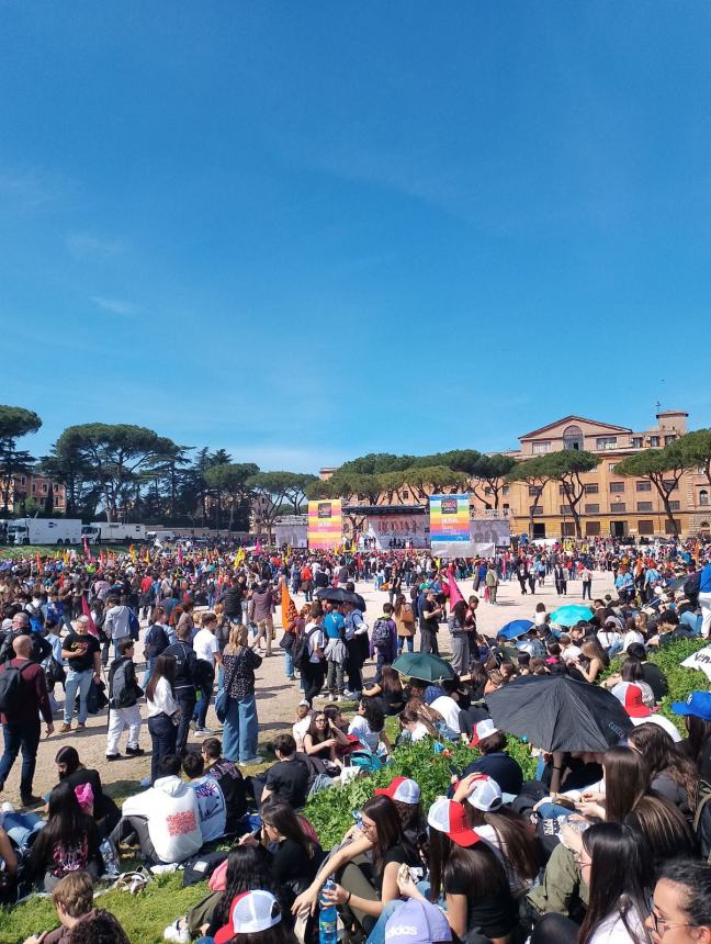 Oltre 200 studenti vastesi al corteo di Libera a Roma contro le mafie