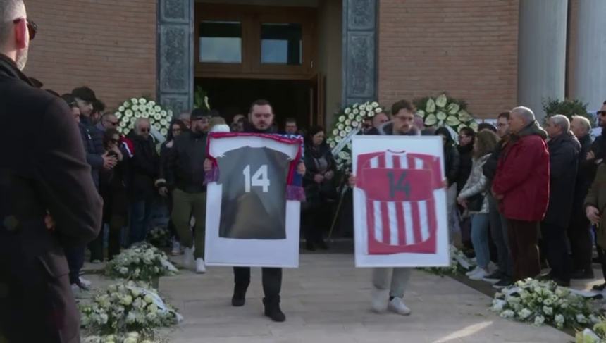 I funerali di Gabriele Di Vito