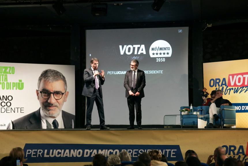 Conte in Abruzzo: “La sanità al centro dell’agenda politica del movimento”