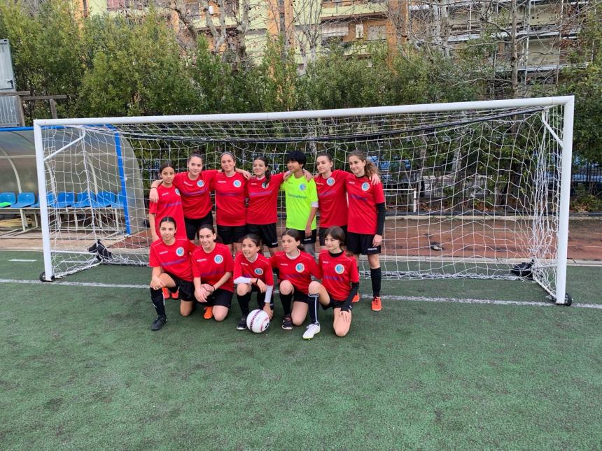 Finali provinciali calciotto: trionfano le ragazze delle Paolucci