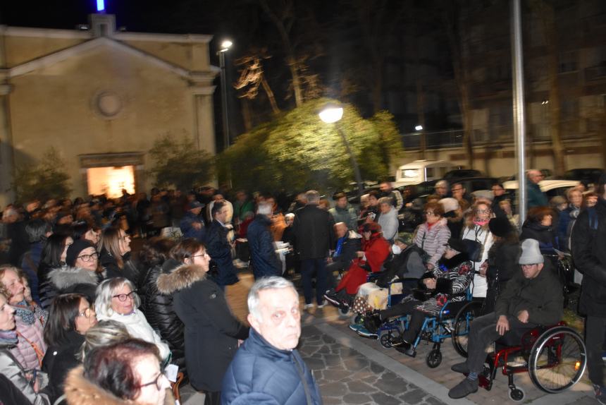 L'arrivo della statua della Madonna di Lourdes a Termoli