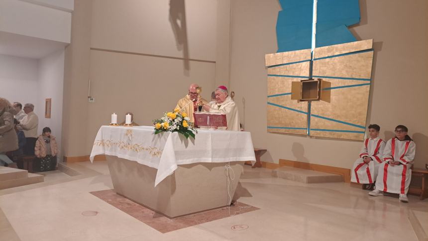 La benedizione di Papa Francesco per la riapertura della chiesa di San Rocco