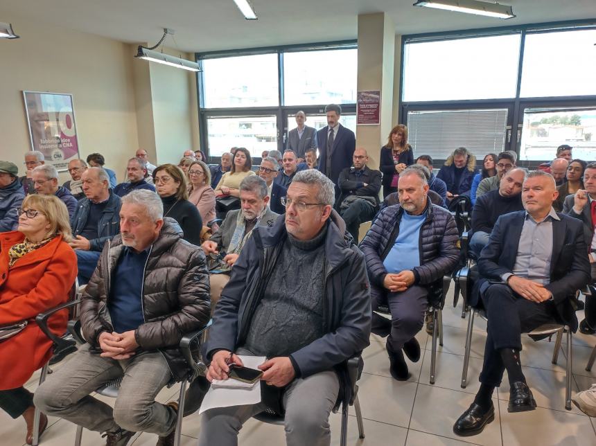 Il futuro dell'artigianato in Abruzzo, confronto tra D'Amico e Marsilio nella sede della Cna 