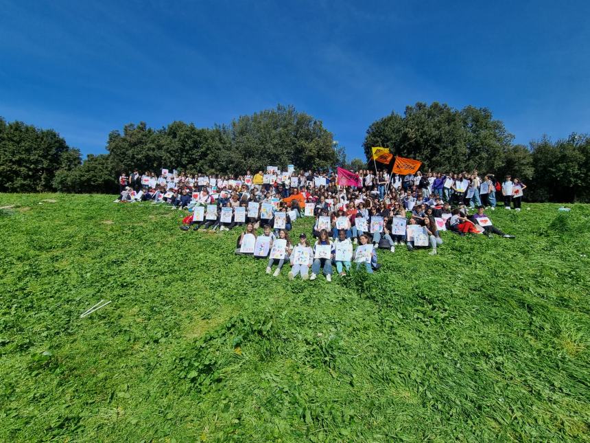 Oltre 200 studenti vastesi al corteo di Libera a Roma contro le mafie