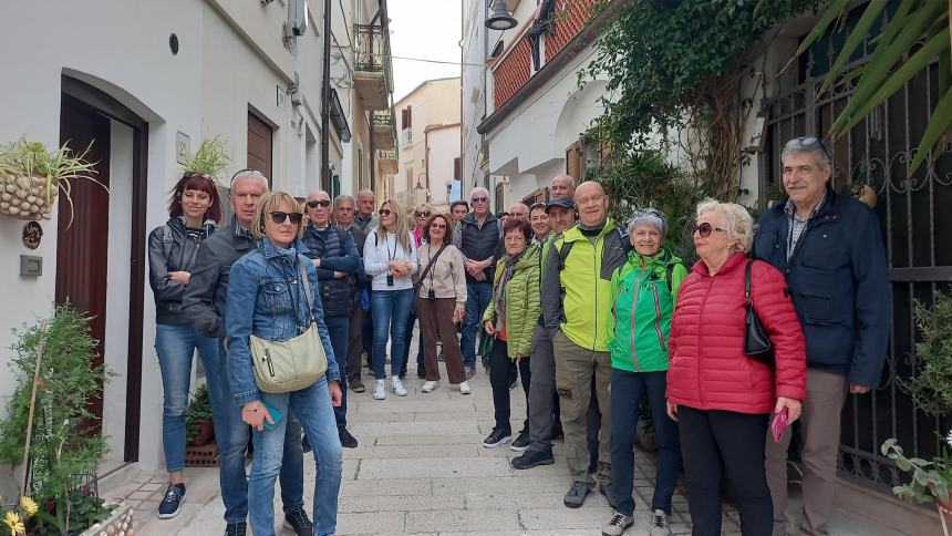 Turisti del Trentino in visita a Termoli