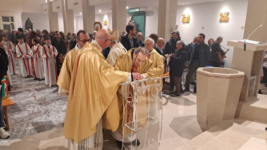 La benedizione di Papa Francesco per la riapertura della chiesa di San Rocco