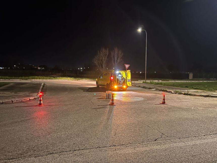 Scontro auto-tir, ferito un 63enne di San Salvo