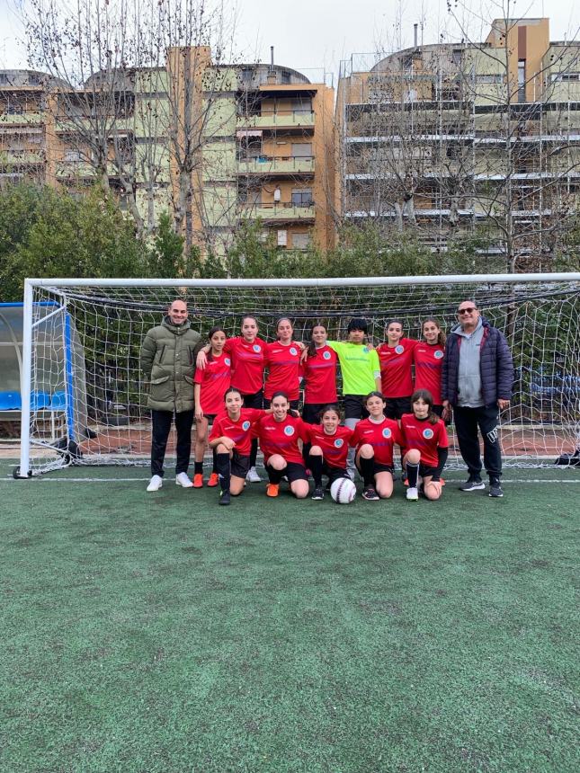 Finali provinciali calciotto: trionfano le ragazze delle Paolucci