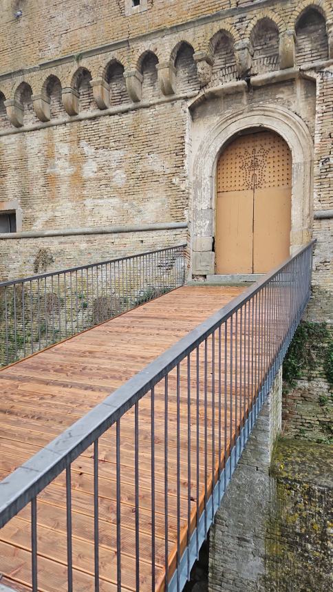 Ultimati i lavori di manutenzione del ponte del Castello Caldoresco