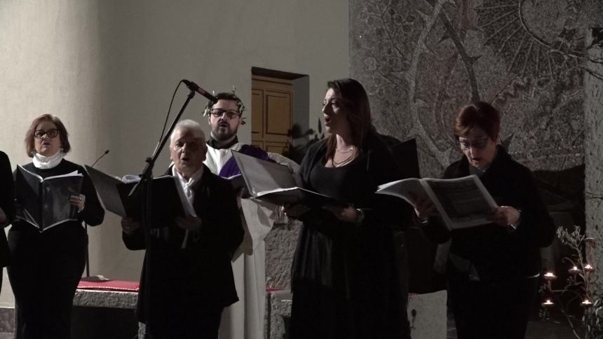 "Le sette parole": recital alla chiesa di San Francesco