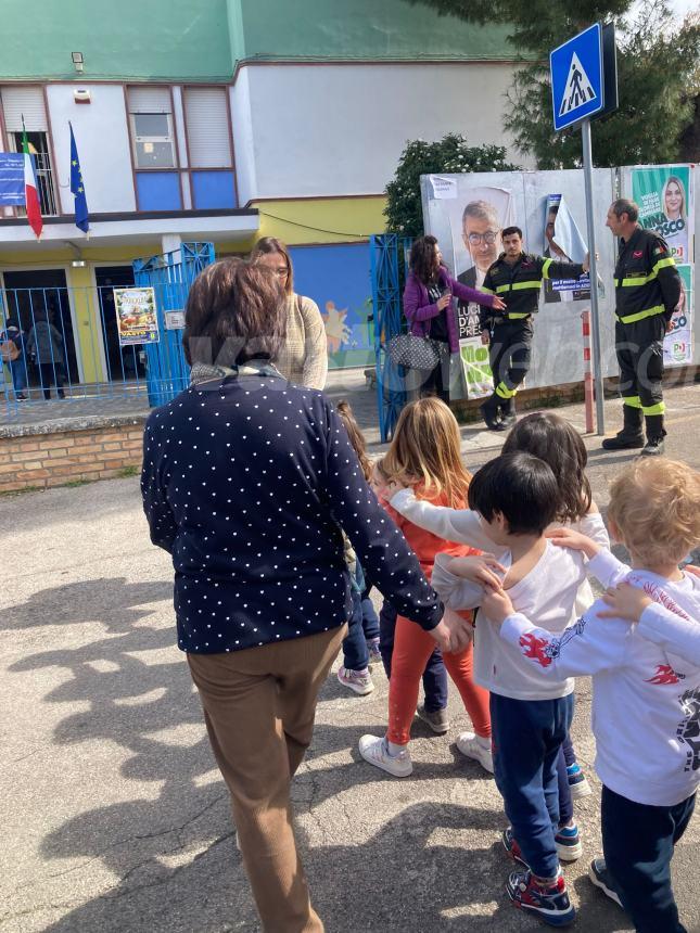 Scatta l'allarme alla scuola Incoronata, bambini evacuati: "Calo di tensione elettrica"