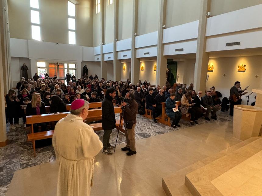 La benedizione di Papa Francesco per la riapertura della chiesa di San Rocco