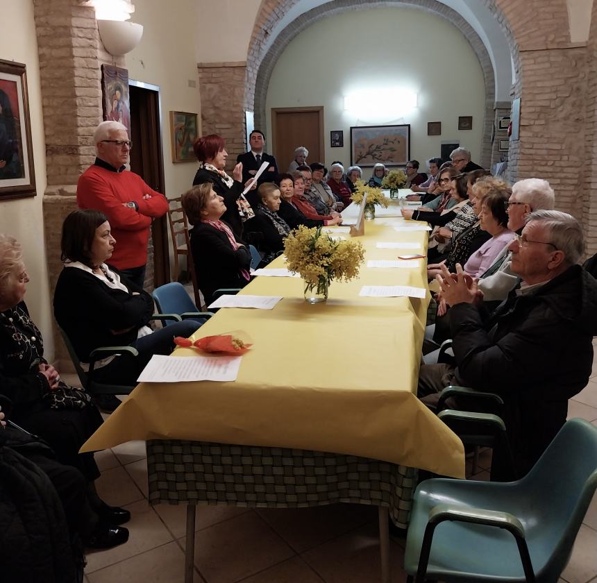 Nel circolo del “Centro storico” di Vasto la festa in onore delle donne 