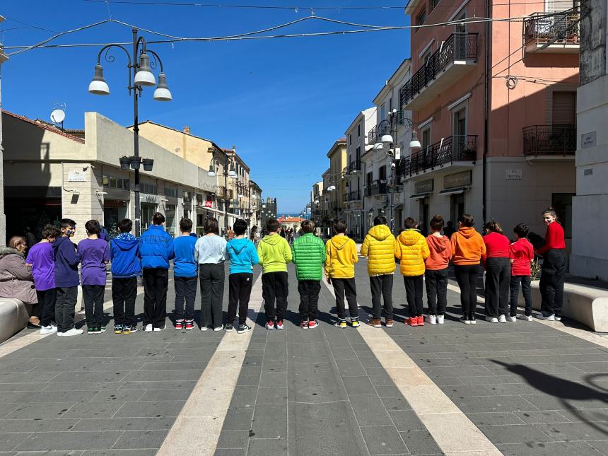 Flash mob per la pace