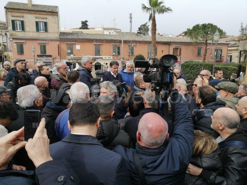 Conte a Vasto: "In Abruzzo cure sanitarie inadeguate, autonomia differenziata un disastro"