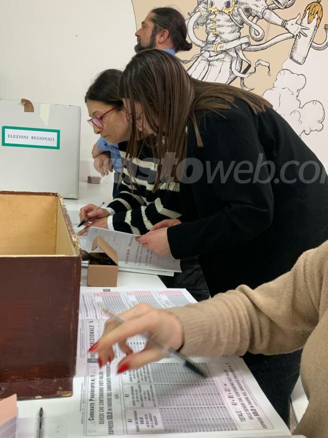 Alle 23 a Vasto ha votato il 44,98%, a San Salvo il 53,76%