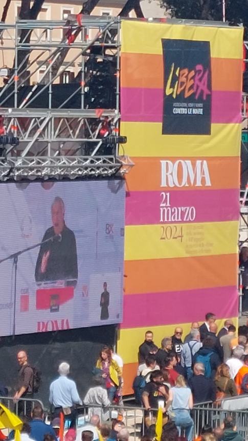 Oltre 200 studenti vastesi al corteo di Libera a Roma contro le mafie